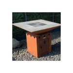 Barbecue brasero en acier Cube Surface de cuisson 102 cm. – Image 4