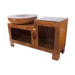 Barbecue brasero  en acier Vulcano Surface de cuisson 82 cm.