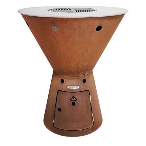 Barbecue brasero en acier Zeus 78 cm.