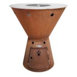 Barbecue brasero en acier Zeus 78 cm. – Image 2