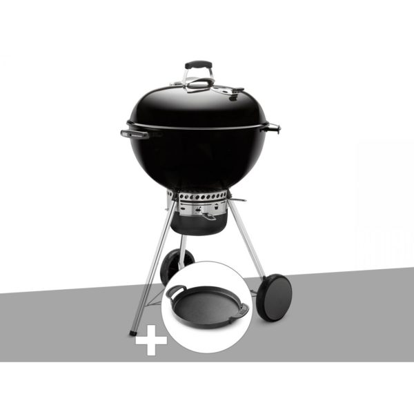 Barbecue Weber Master-Touch GBS 57 cm Noir + Plancha