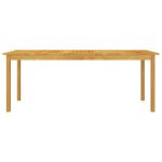 Ensemble de salle à manger de jardin 9 pcs Noir – Image 4