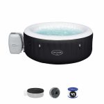 Spa Gonflable Bestway Lay-Z-Spa Miami Pour 2-4 personnes Rond 180x66 cm
