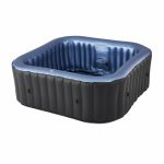 SPA gonflable carré 4 places 158 cm – Image 2