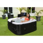 SUN SPA Spa gonflable carre Laminee – Image 2
